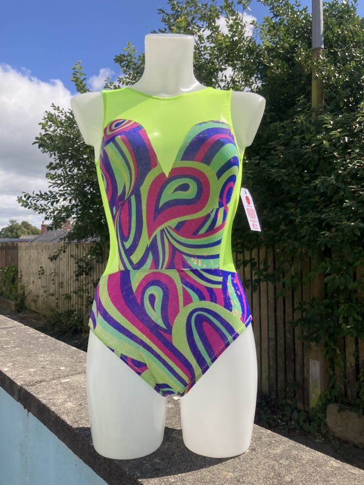 Lydia Leotard - 60's print - Age 11-12