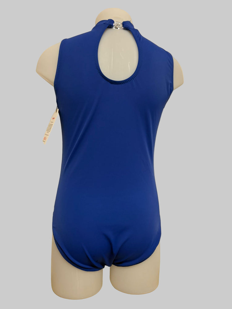Sleeveless Plainwear leotard - Royal – Acrotastic Dancewear
