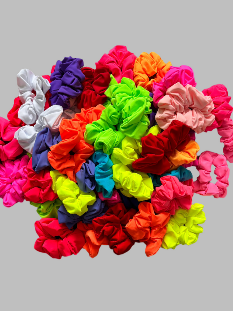 
            
                Load image into Gallery viewer, Plain Lycra Scrunchie
            
        