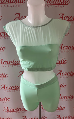 Mia Shorts Set - Spearmint - adult small