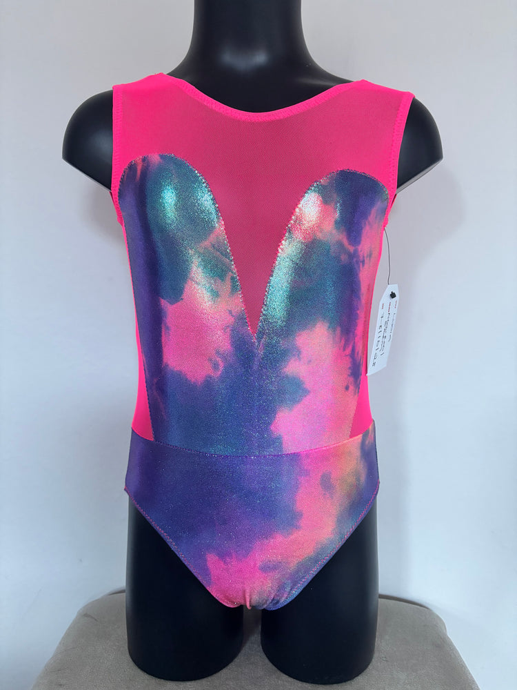 Lydia Leotard - Storm foil - Age 7-8