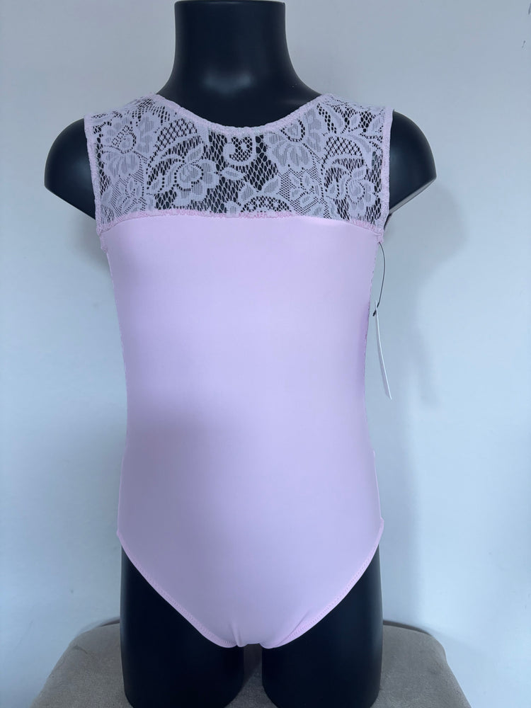 Flossy - pale pink lace - Age 7-8