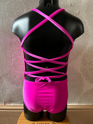 Grace Leotard - Electric Pink