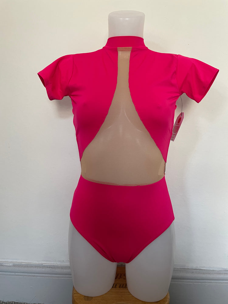 Lauryn Leotard - Adult Small/34 - Nude/Cerise