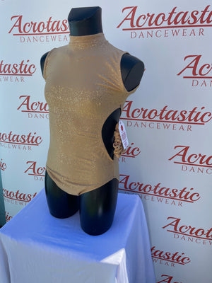 Cut Out Leotard - Nude Twinkle (11-12)