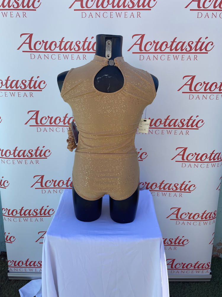 Cut Out Leotard - Nude Twinkle (11-12)