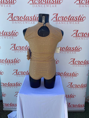 Cut Out Leotard - Nude Twinkle (11-12)